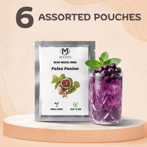 Falsa Fusion Mocktail Mixer | 6 Sachets | Refreshing Non-Alcoholic Summer Drink