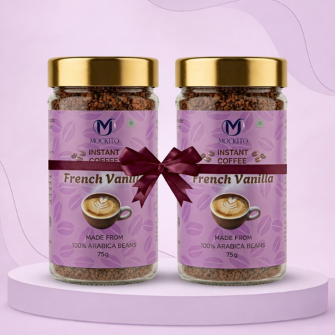 Vanilla Instant Coffee Powder Combo (75g X 2)