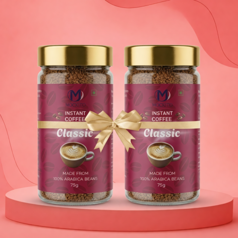Instant Coffee Powder – Classic Combo (75g X 2)